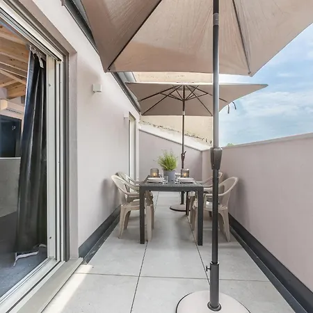 Guesthost - Le Agavi - X9 With Garage & Terrace 아파트 *